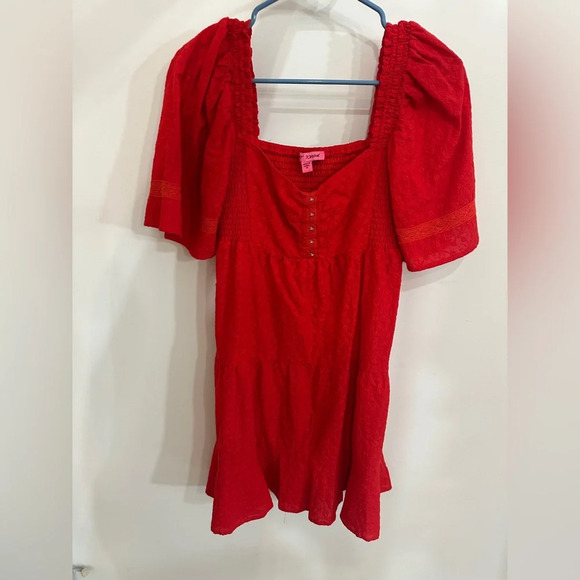 Betsy Johnson NWT Red Dress, Medium - Picture 2 of 6